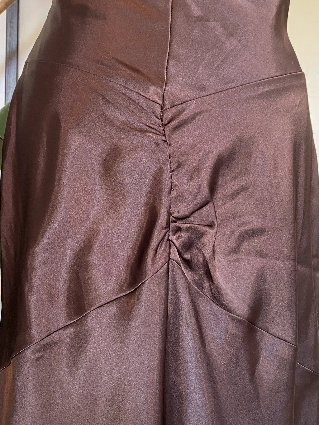 Brown maxi dress
